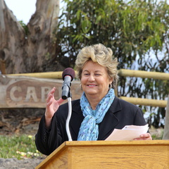 EVPLA13-Capps Park Fence Ribbon Cutting - 16