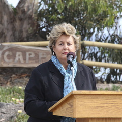 EVPLA13-Capps Park Fence Ribbon Cutting - 20