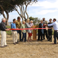 EVPLA13-Capps Park Fence Ribbon Cutting - 53