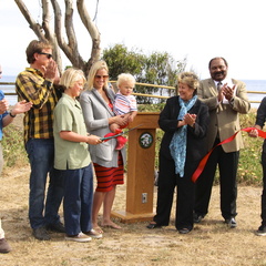 EVPLA13-Capps Park Fence Ribbon Cutting - 55