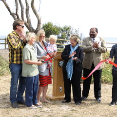 EVPLA13-Capps Park Fence Ribbon Cutting - 56
