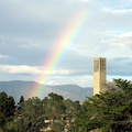 Rainbow Over Storke Tower