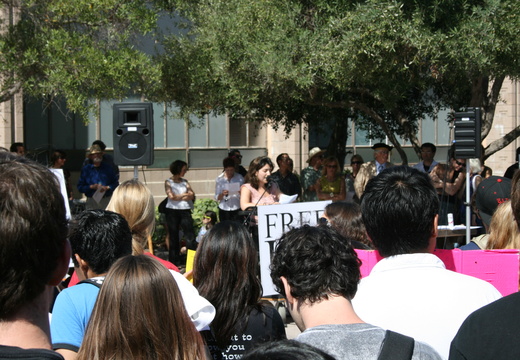UCSB Protest Rally 2009-10 - 005
